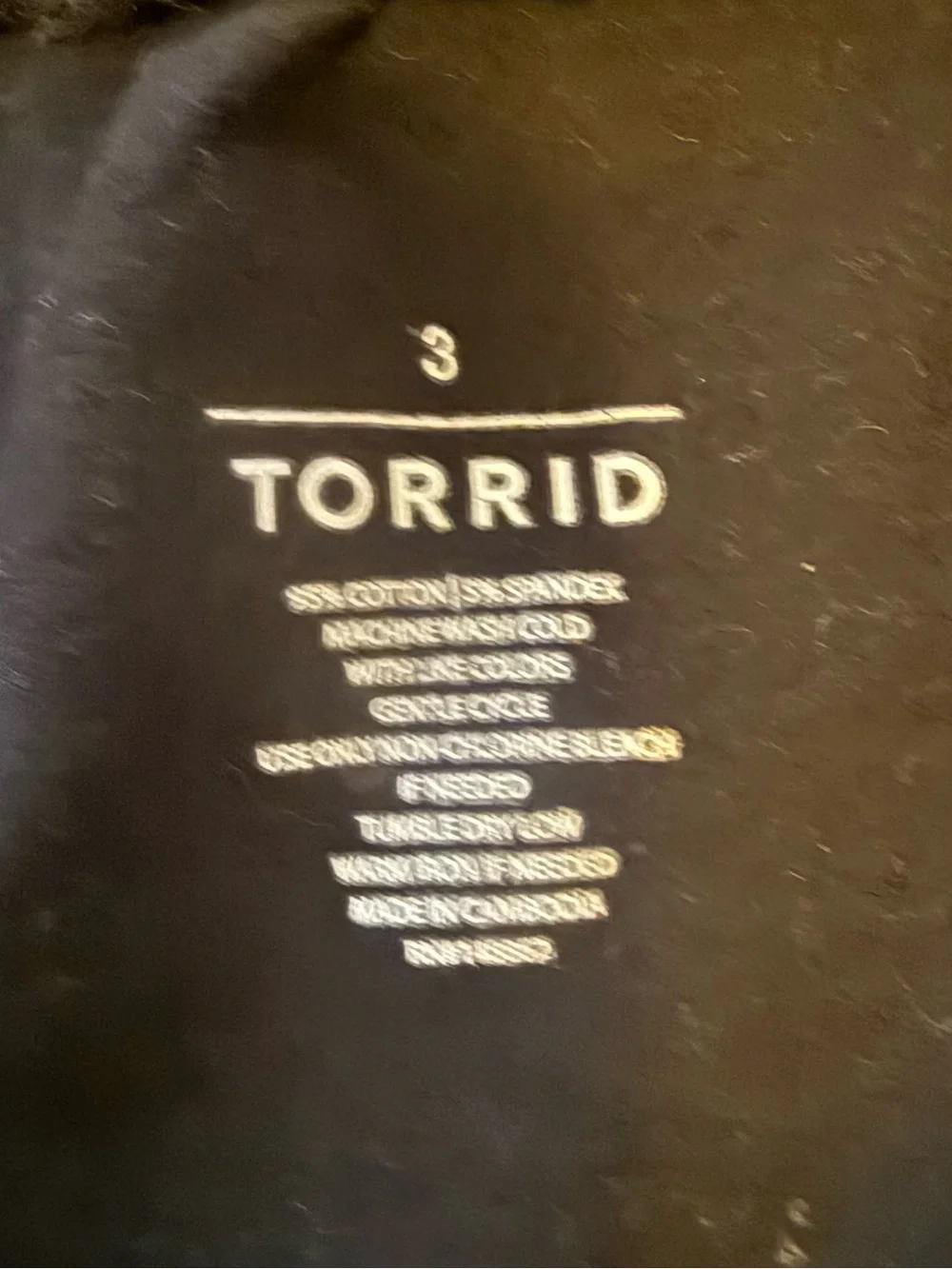 Torrid Soft Black Women's Stretch Bike Shorts Size 3 (26-28)